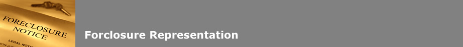 Foreclosure Representation
